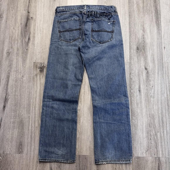 Vintage O'Neil Embroidered Spell Out Blue Denim Jeans Men's Size 34x32